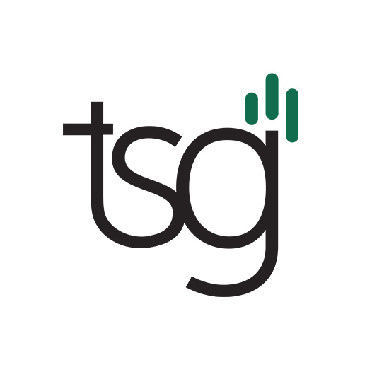 The Strawhecker Group (TSG) logo